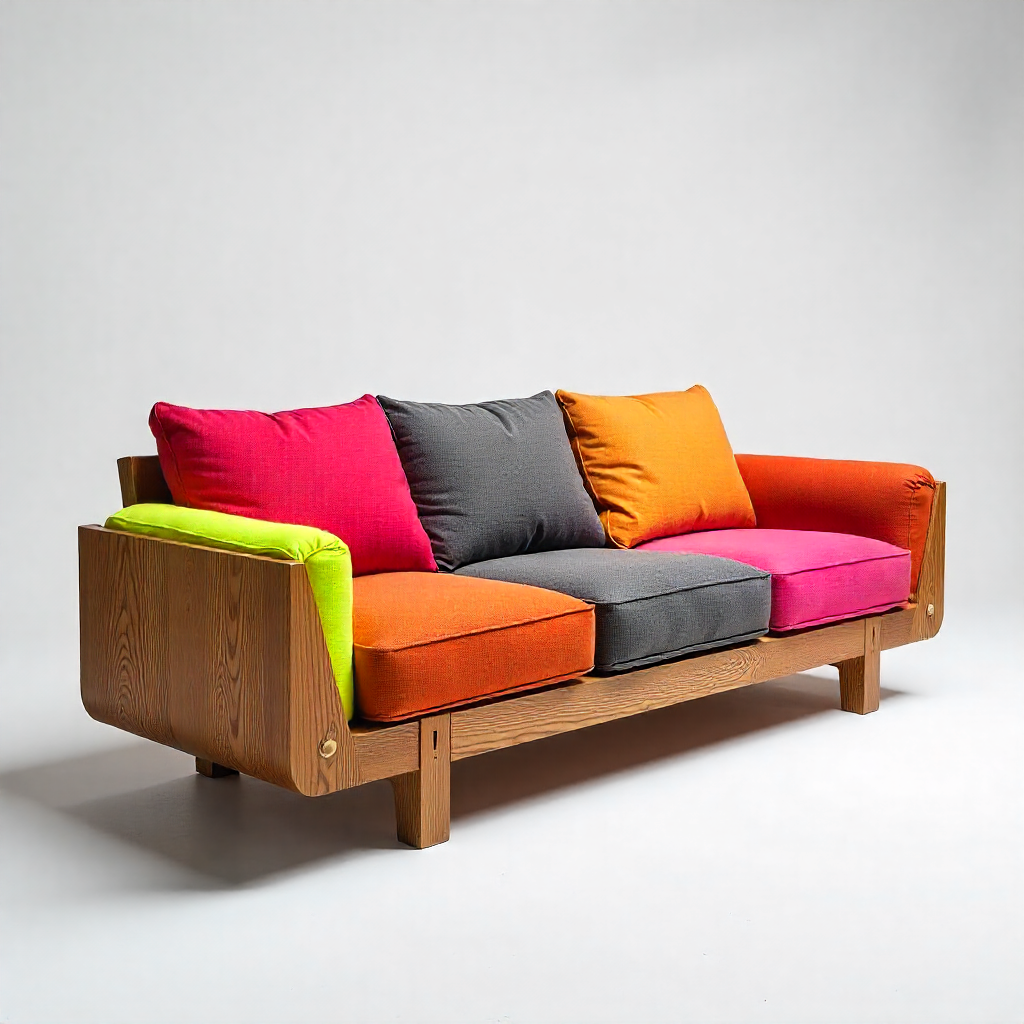 Handcrafted furniture detail